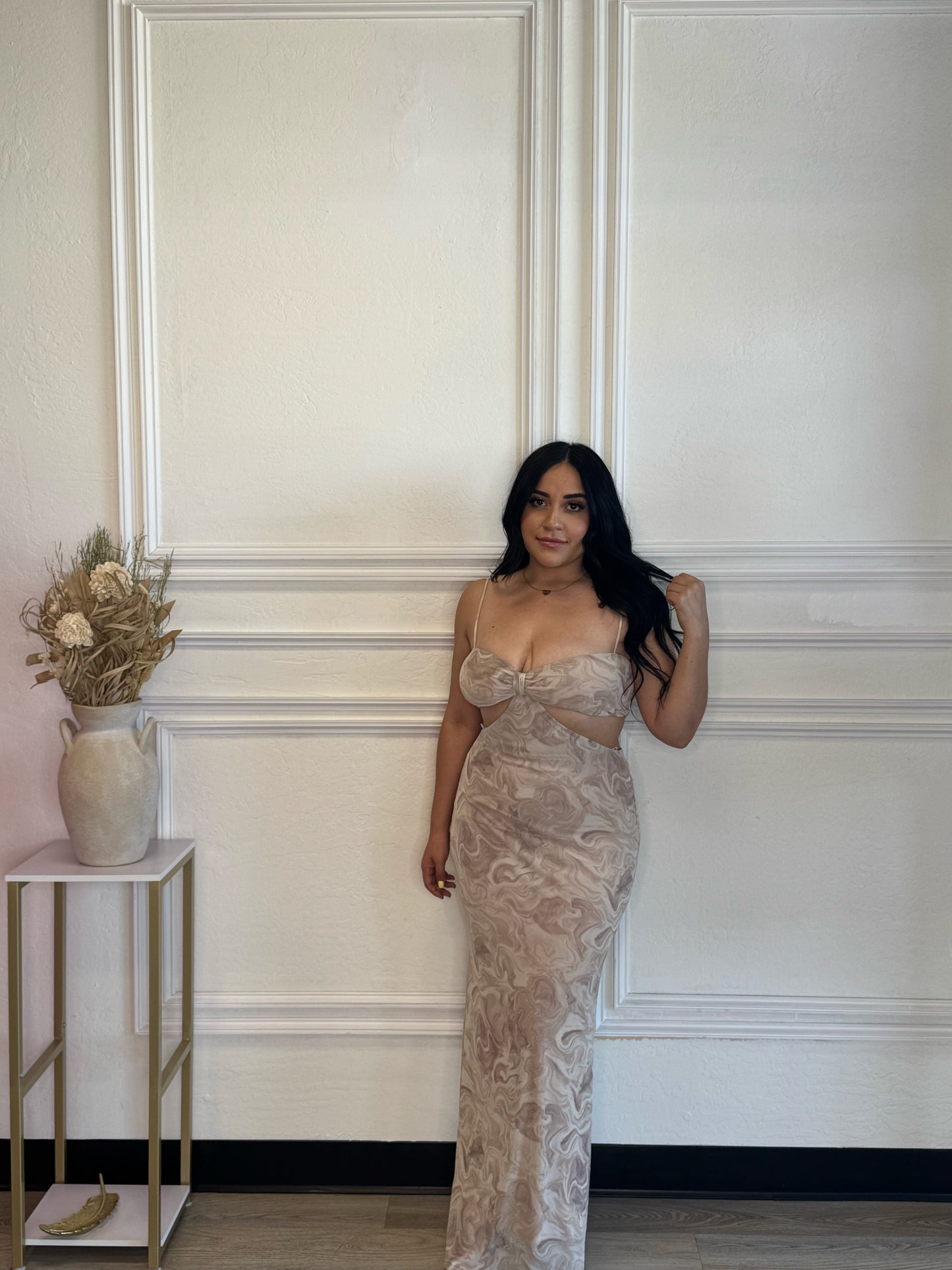 Ivory Muse Maxi Dress