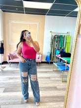 Load image into Gallery viewer, Pearl Embellished Jeans
