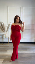 Load image into Gallery viewer, Red Rose Jumpsuit
