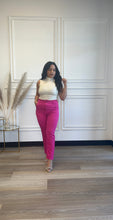 Load image into Gallery viewer, Hot Pink Banded Pants

