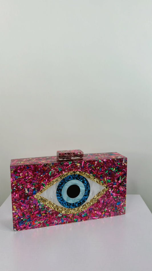 Evil Eye Clutch