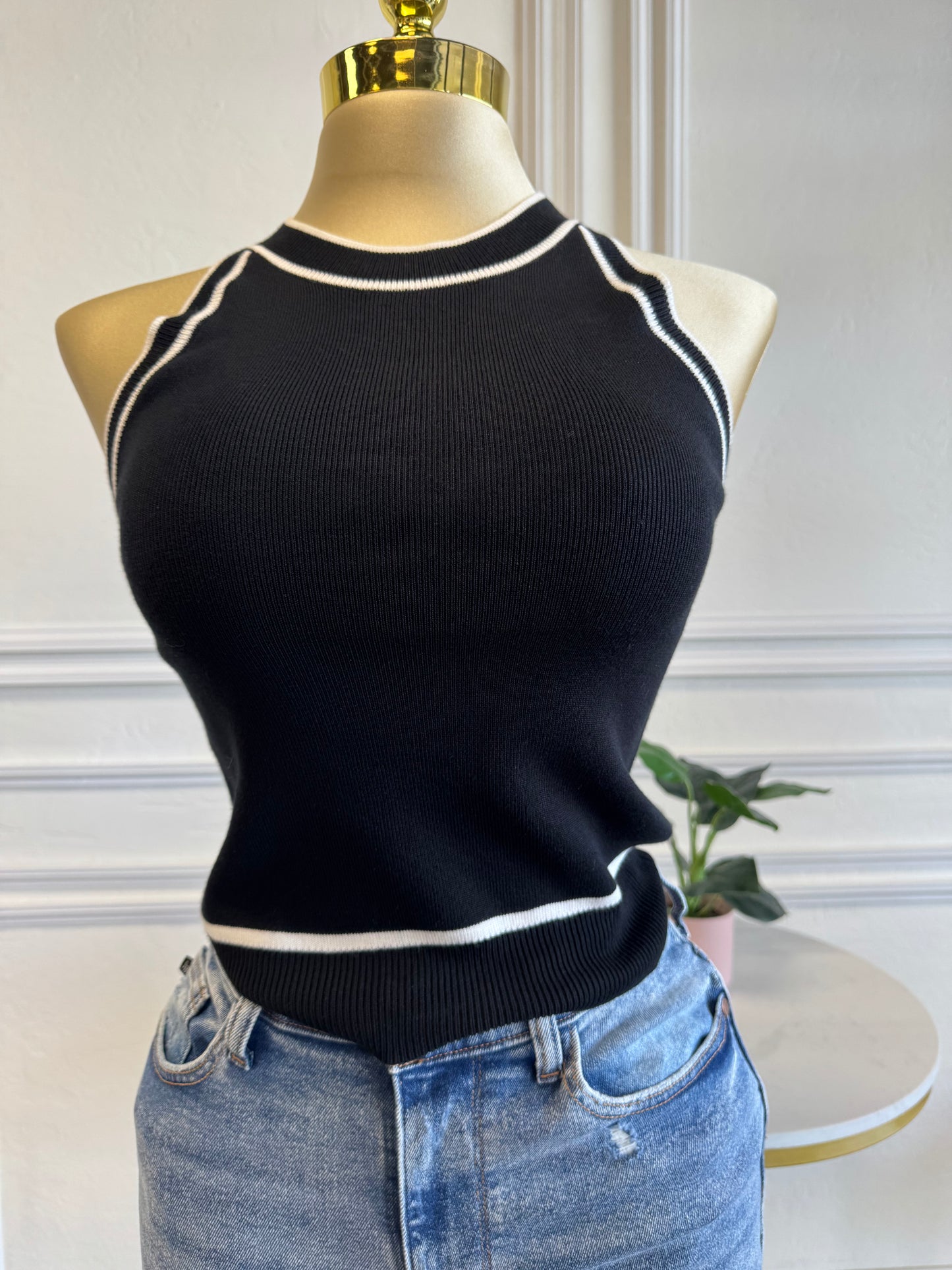 Valeria Knit Halter Top