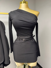 Load image into Gallery viewer, Aura Black Skirt
