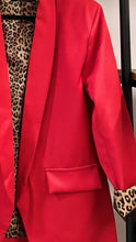 Load image into Gallery viewer, Cheetah Blazer - Red
