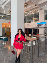 Load image into Gallery viewer, Cheetah Blazer - Red
