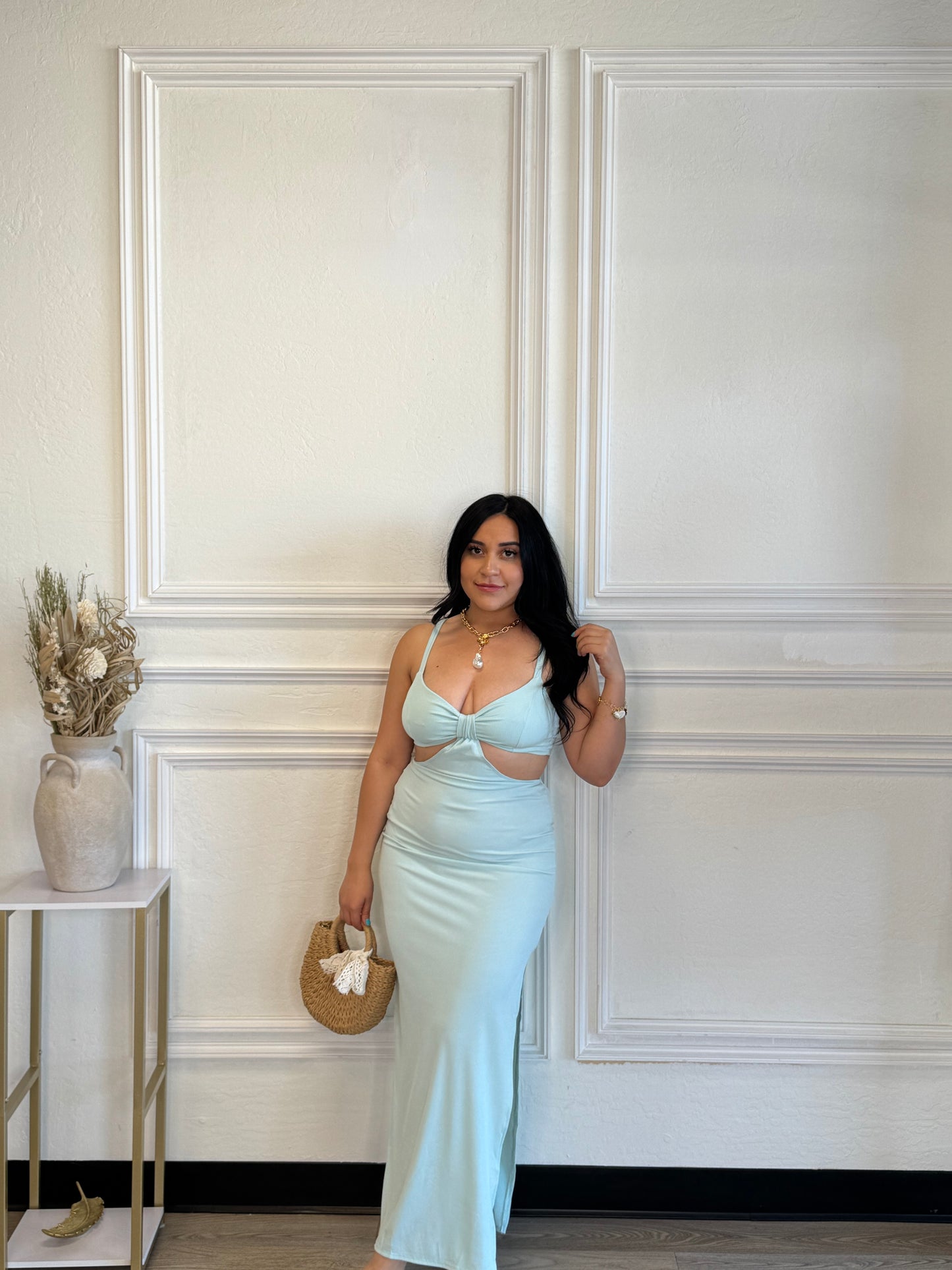 Mint to Be Maxi Dress