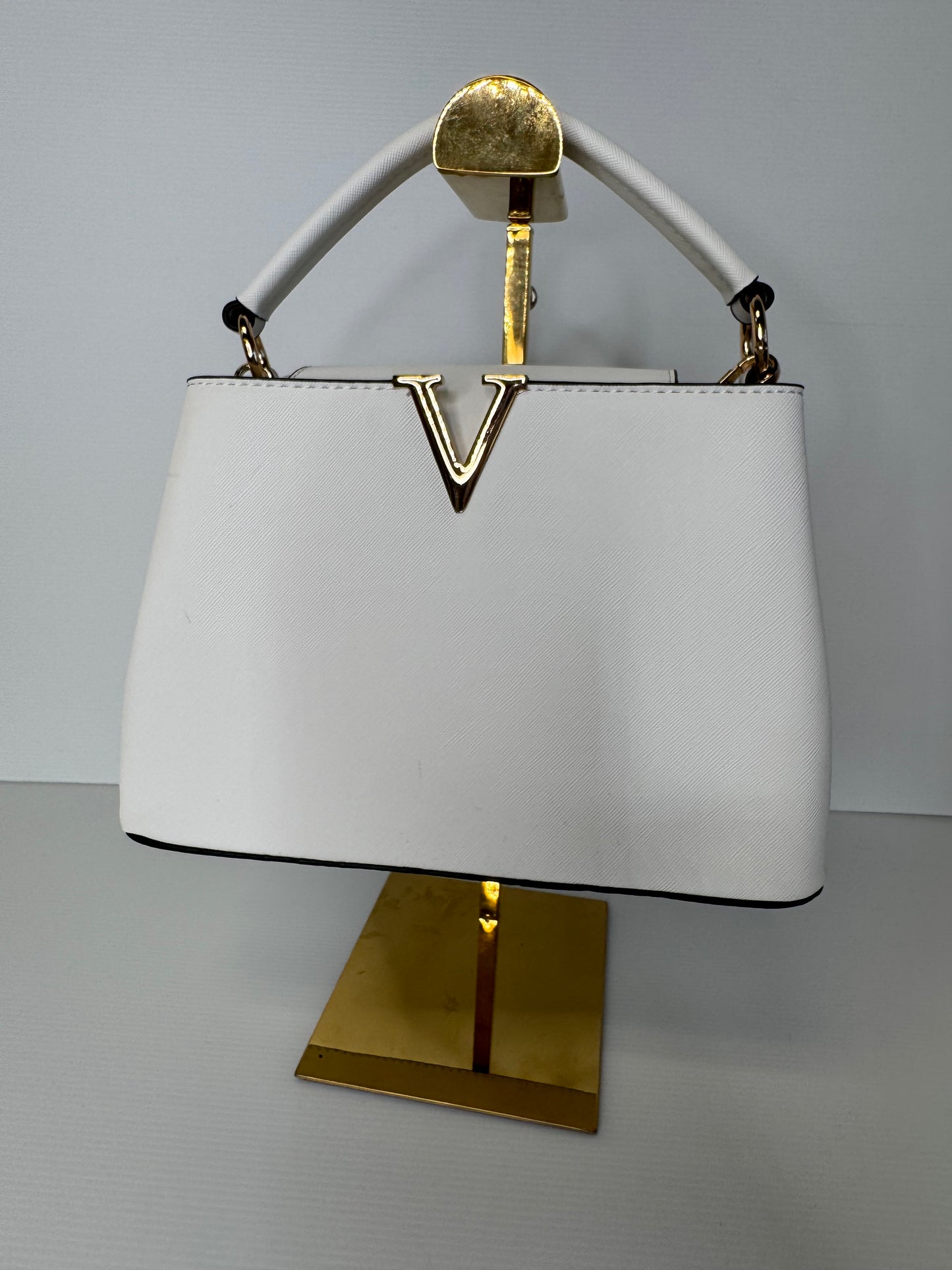 Classy White Purse