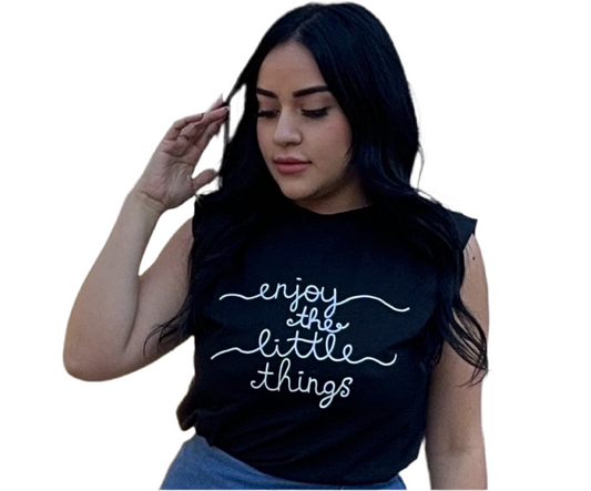 Enjoy The Little Things Top