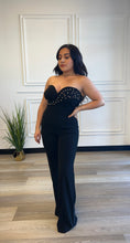 Load image into Gallery viewer, Gold Studded Jumpsuit
