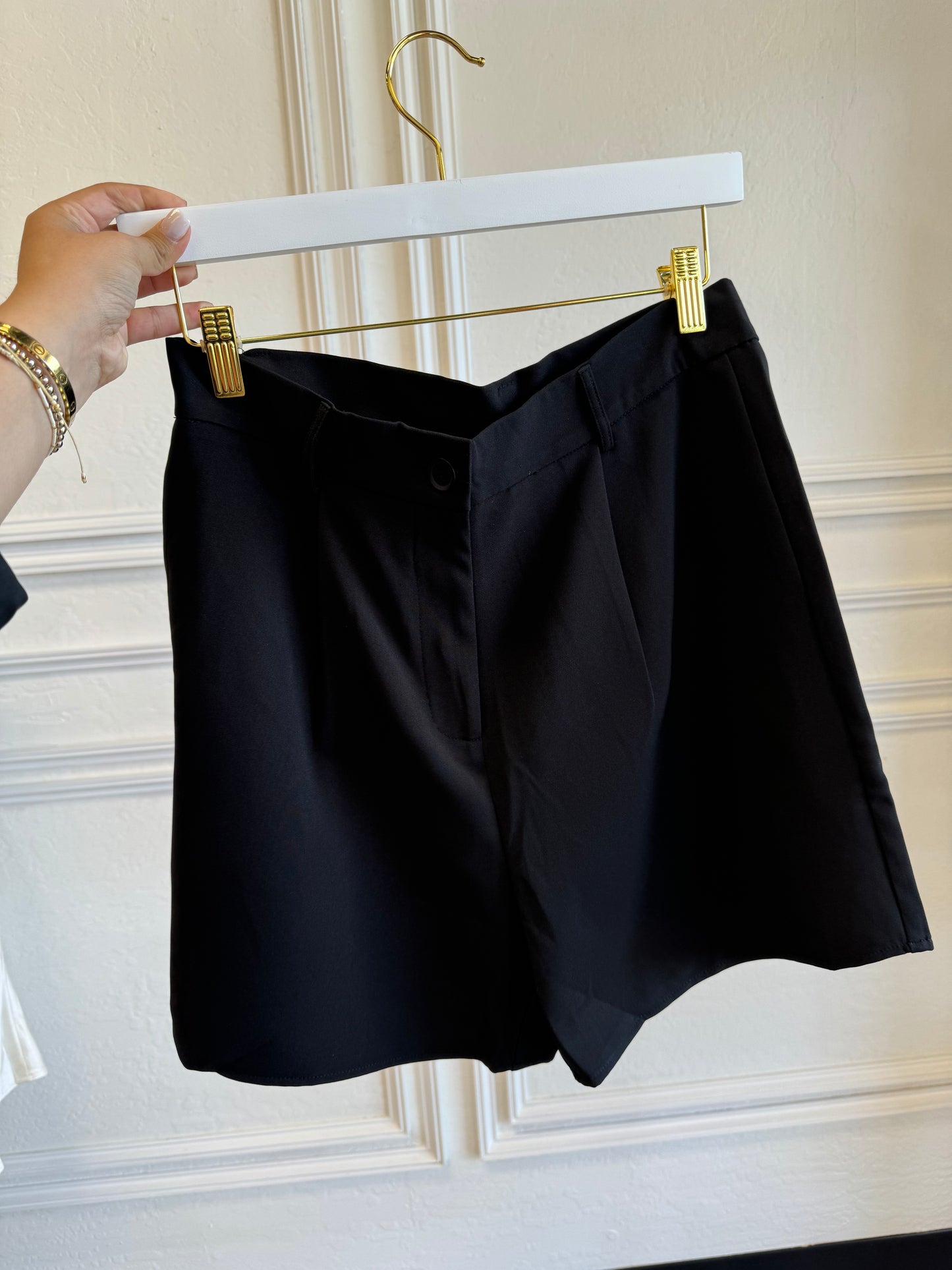 Black Dress Shorts