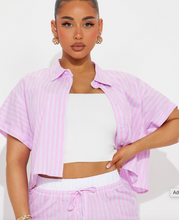 Load image into Gallery viewer, Pink Boxer Short Set
