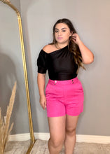 Load image into Gallery viewer, Asymmetrical Puff Sleeve Blouse
