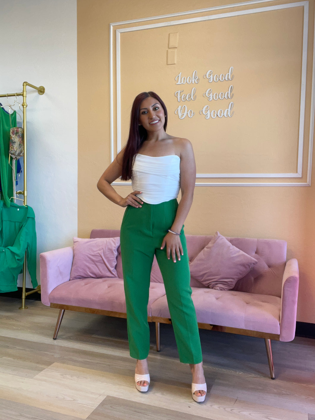 High Waisted Trousers